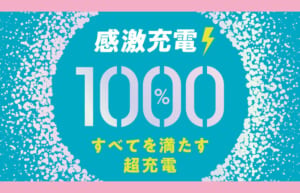 充電がもっと楽しく！　性能だけじゃなく、“カワイイ”が詰まった充電グッズ『1000％』シリーズをトリニティより発売